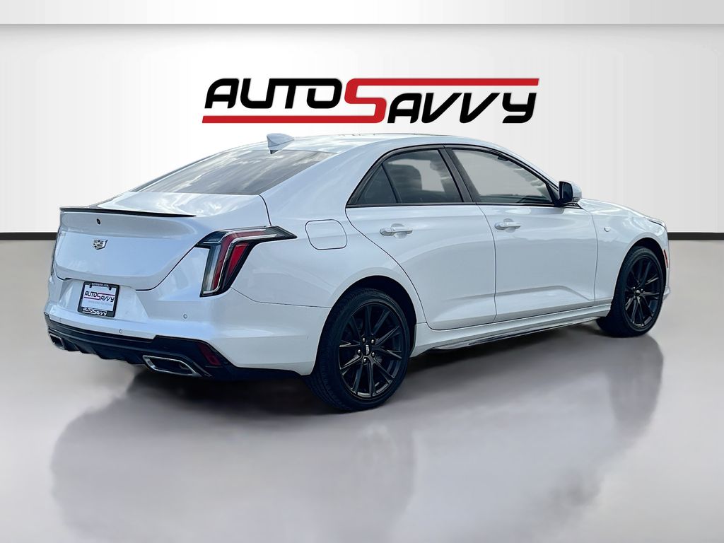 2022 Cadillac CT4 Sport White at Shottenkirk Kia Fort Bend