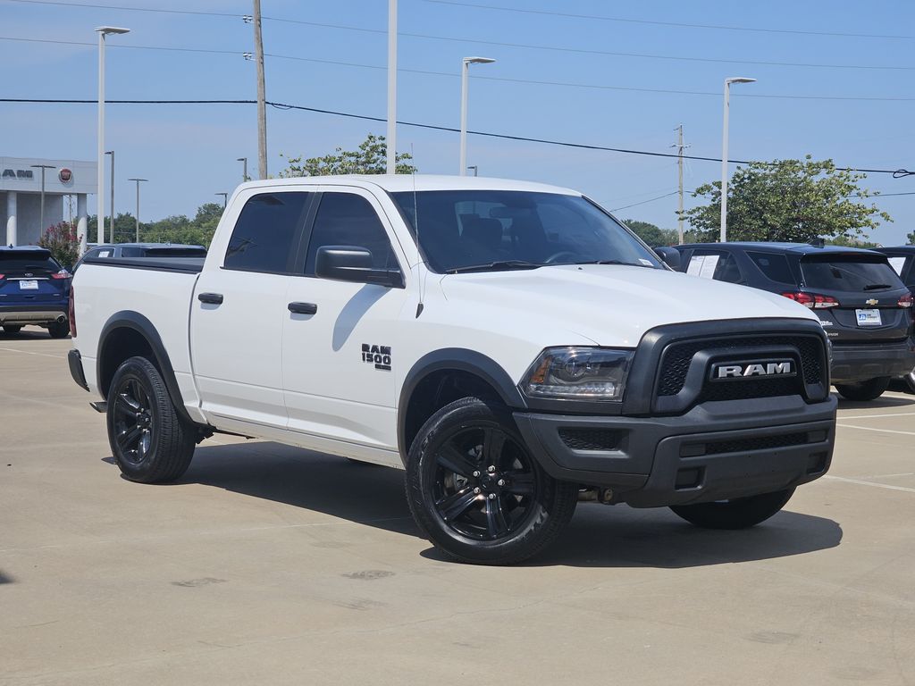 Bright White Clearcoat 2024 RAM 1500 Pickup Truck Four-Wheel Drive 8-Speed Automatic
