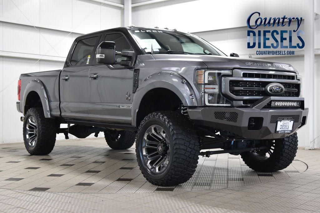 Carbonized Gray Metallic 2022 Ford F-250 Super Duty Pickup Truck Four-Wheel Drive Automatic