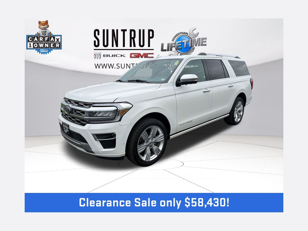 White Metallic 2024 Ford Expedition SUV / Crossover Four-Wheel Drive Automatic