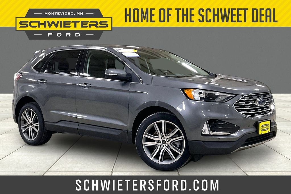 Gray Metallic 2023 Ford Edge SUV / Crossover All-Wheel Drive 8-Speed Automatic