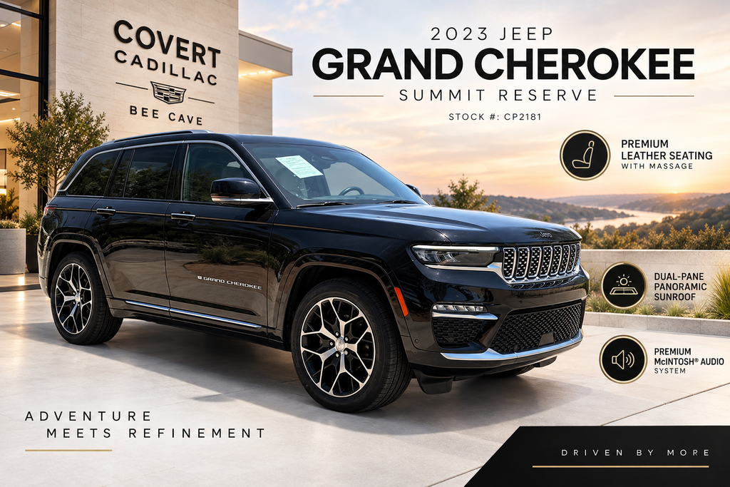 Diamond Black 2023 Jeep Grand Cherokee SUV / Crossover Four-Wheel Drive 8-Speed Automatic