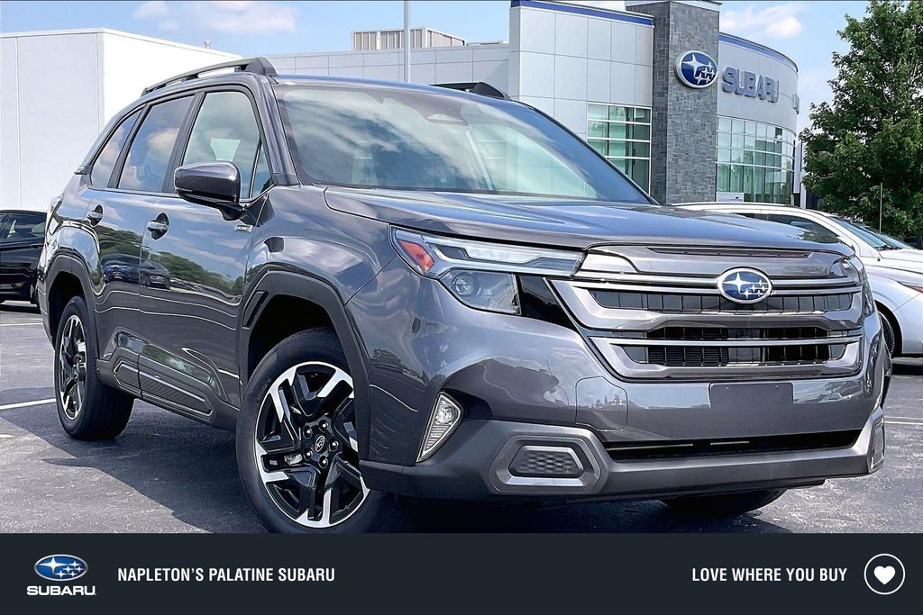 Magnetite Gray Metallic 2026 Subaru Forester Hybrid SUV / Crossover All-Wheel Drive Continuously Variable Transmission