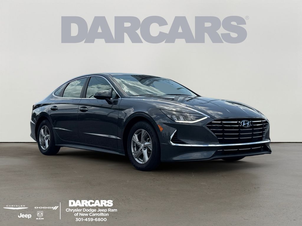 Portofino Gray 2022 Hyundai Sonata Sedan Front-Wheel Drive 8-Speed Automatic