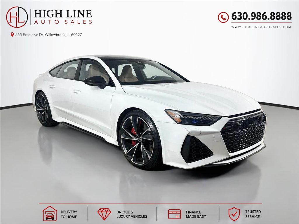 2023 Audi RS 7 Blanco (Glacier White Metallic) Sedán Tracción en las cuatro ruedas 8 velocidades Automática