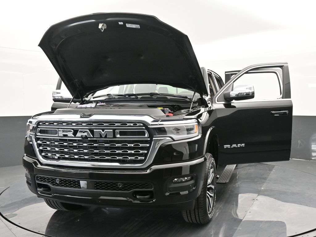 Used 2025 Diamond Black Crystal Pearlcoat Ram Limited image 62