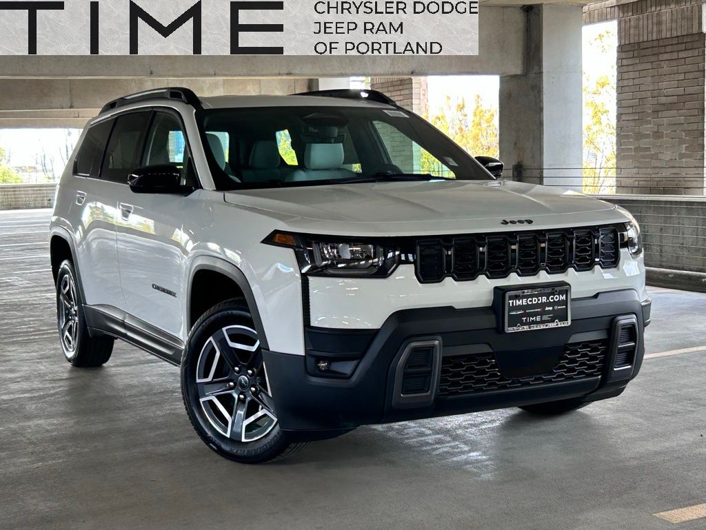 Bright White Clearcoat 2026 Jeep Cherokee Laredo 4WD SUV / Crossover Four-Wheel Drive Continuously Variable Transmission