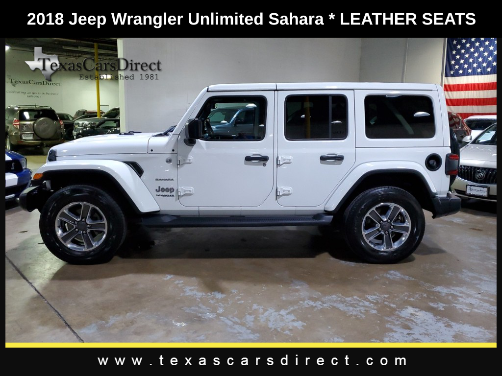 2018 Jeep Wrangler Unlimited Sahara 13