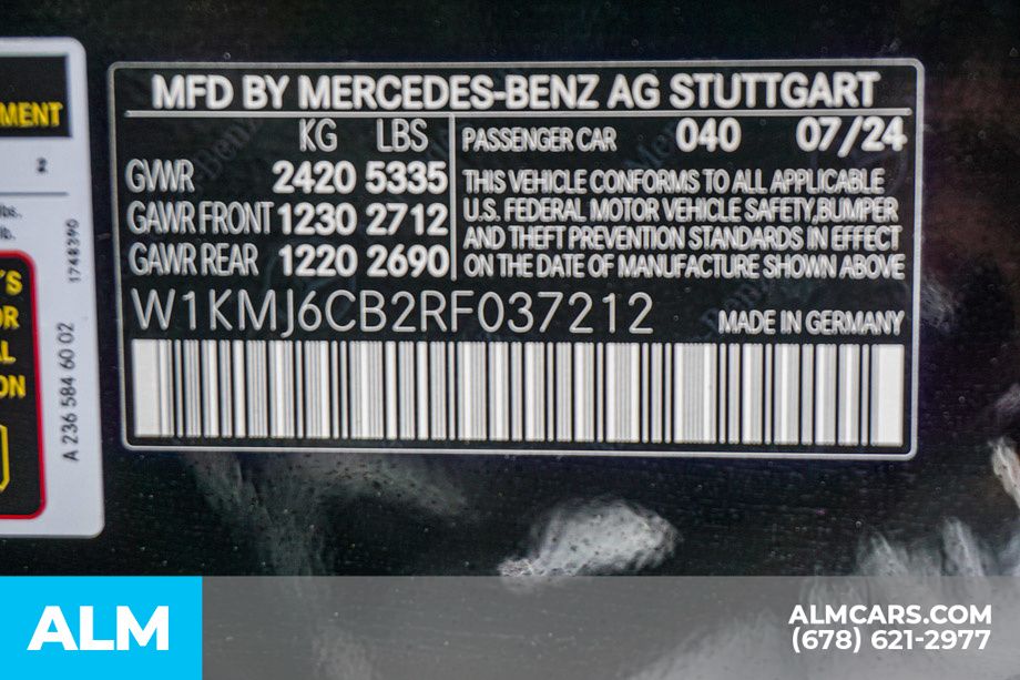 Used 2024 Black Mercedes-Benz CLE 53 AMG® image 63