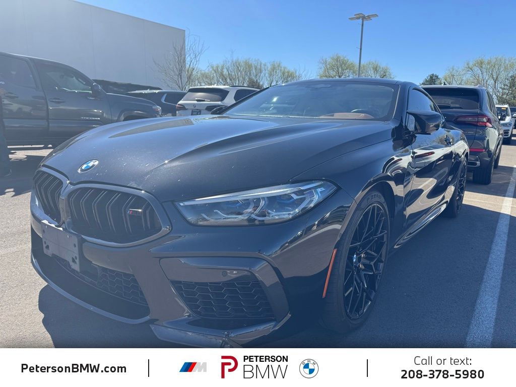 Black Sapphire Metallic 2020 BMW M8 Competition Coupe AWD Coupe All-Wheel Drive 8-Speed Automatic