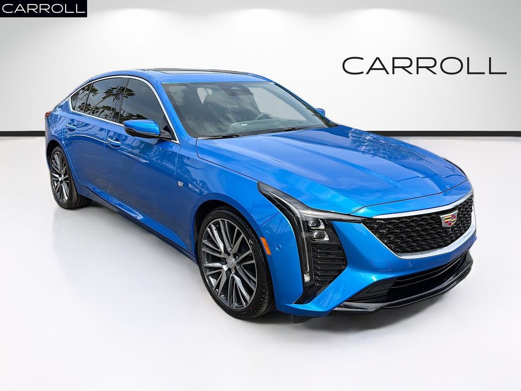 Coastal Blue Metallic 2026 Cadillac CT5 Sedan Rear-Wheel Drive Automatic