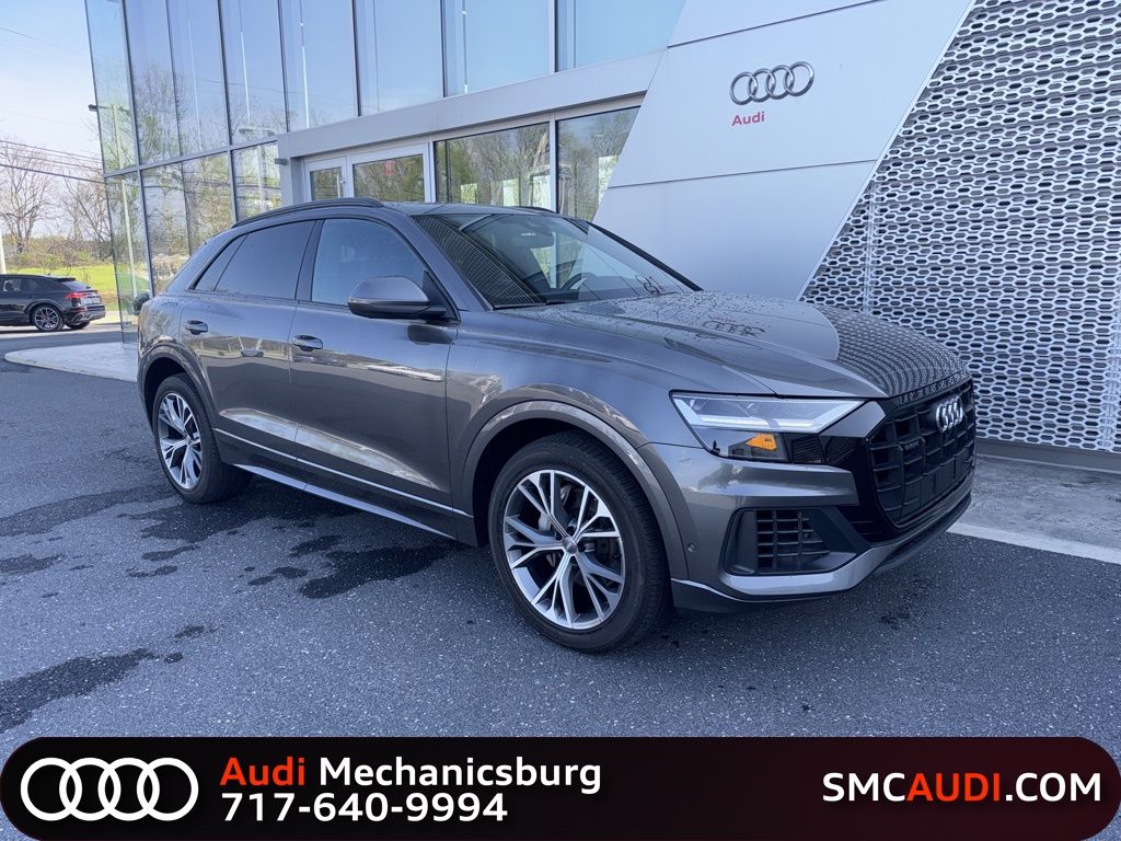 Samurai Gray Metallic 2021 Audi Q8 quattro Premium 55 TFSI SUV / Crossover All-Wheel Drive 8-Speed Automatic