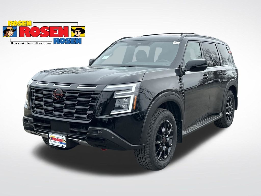 Super Black 2026 Nissan Armada SUV / Crossover Four-Wheel Drive 9-Speed Automatic