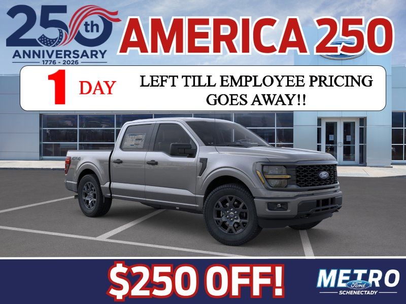 Carbonized Gray Metallic 2026 Ford F-150 Pickup Truck Four-Wheel Drive Automatic