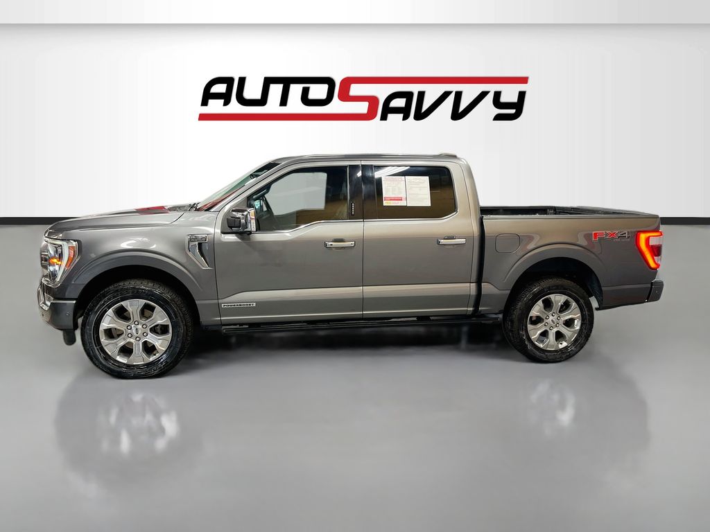 Used 2021 Gray Metallic Ford Platinum image 4