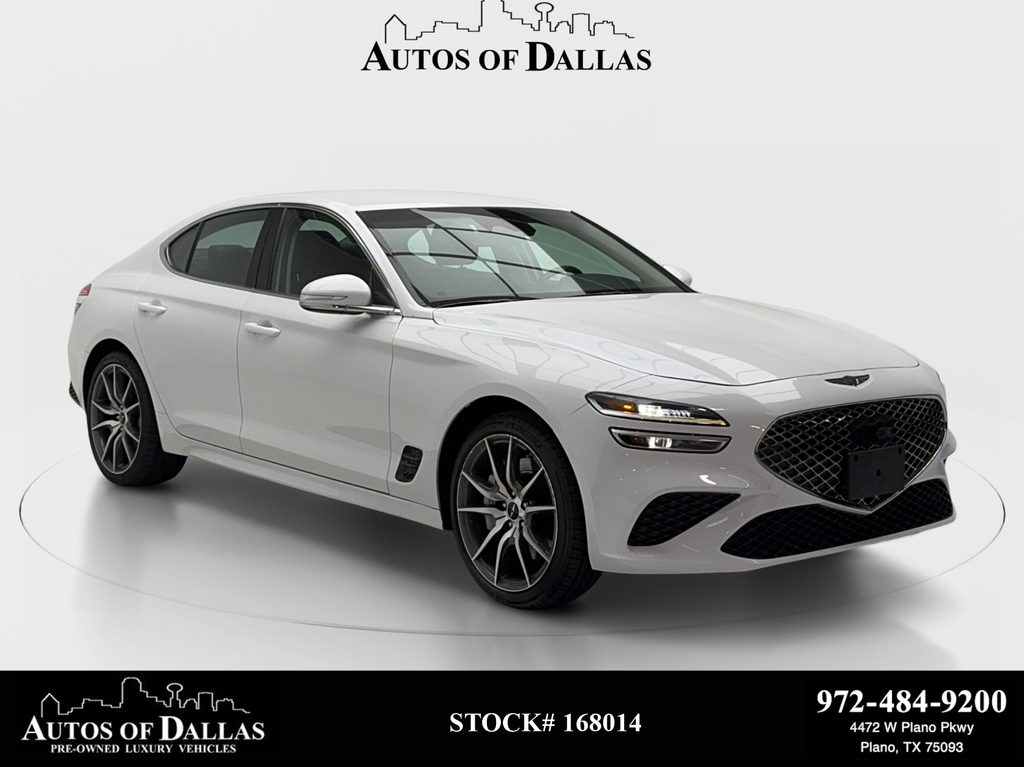 Uyuni White 2026 Genesis G70 Sedan Rear-Wheel Drive 8-Speed Automatic