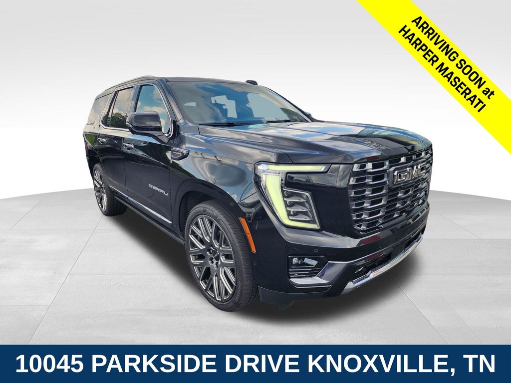 Onyx Black 2025 GMC Yukon SUV / Crossover Four-Wheel Drive