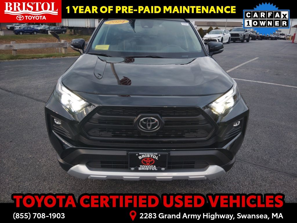 Certified 2024 Toyota RAV4 Adventure with VIN 2T3J1RFV0RW476945 for sale in Kansas City