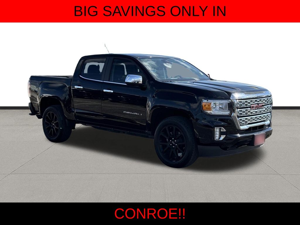 2022 GMC Canyon Denali Black at North Houston Mitsubishi
