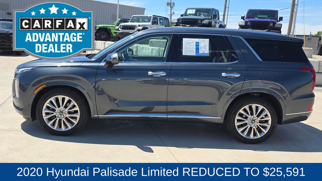 Used 2020 Hyundai Palisade Limited with VIN KM8R5DHE6LU084253 for sale in Kansas City