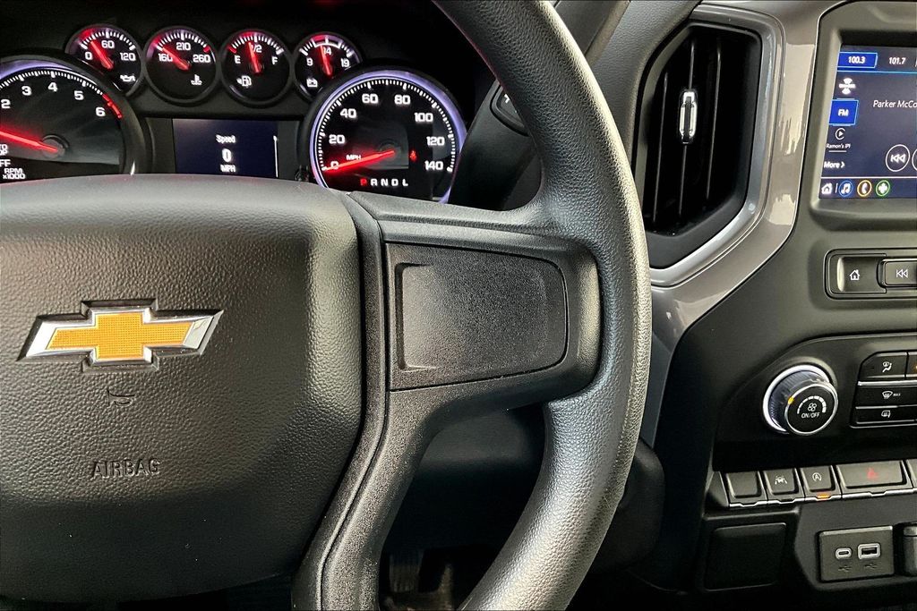 2023 Chevrolet Silverado 1500 WT White at Monument Chevrolet