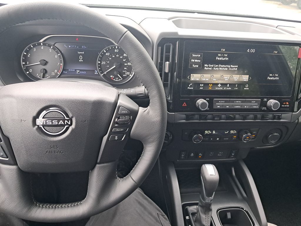 2026 Nissan Frontier SV White at John Sisson Motors