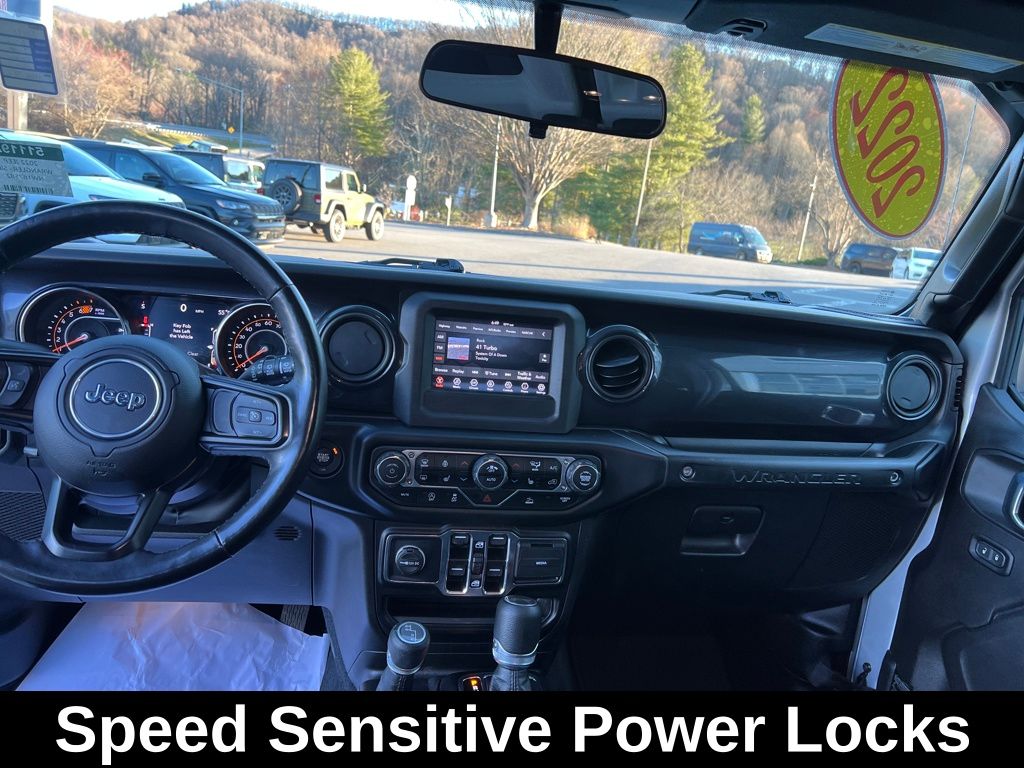 used 2022 Jeep Wrangler car, priced at $25,500