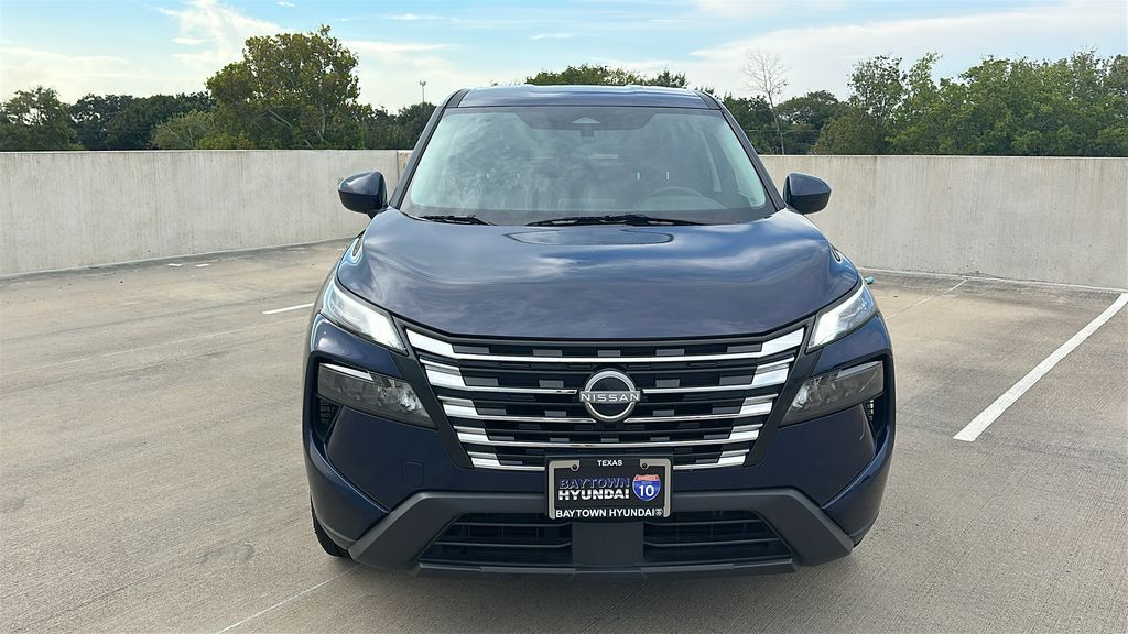 2025 Nissan Rogue SV Blue at South Houston Nissan