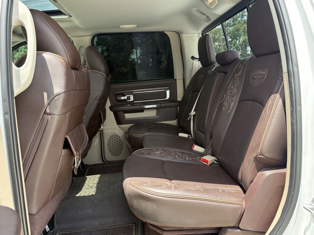 2016 Ram 1500 Laramie Longhorn White at DeMontrond Ford