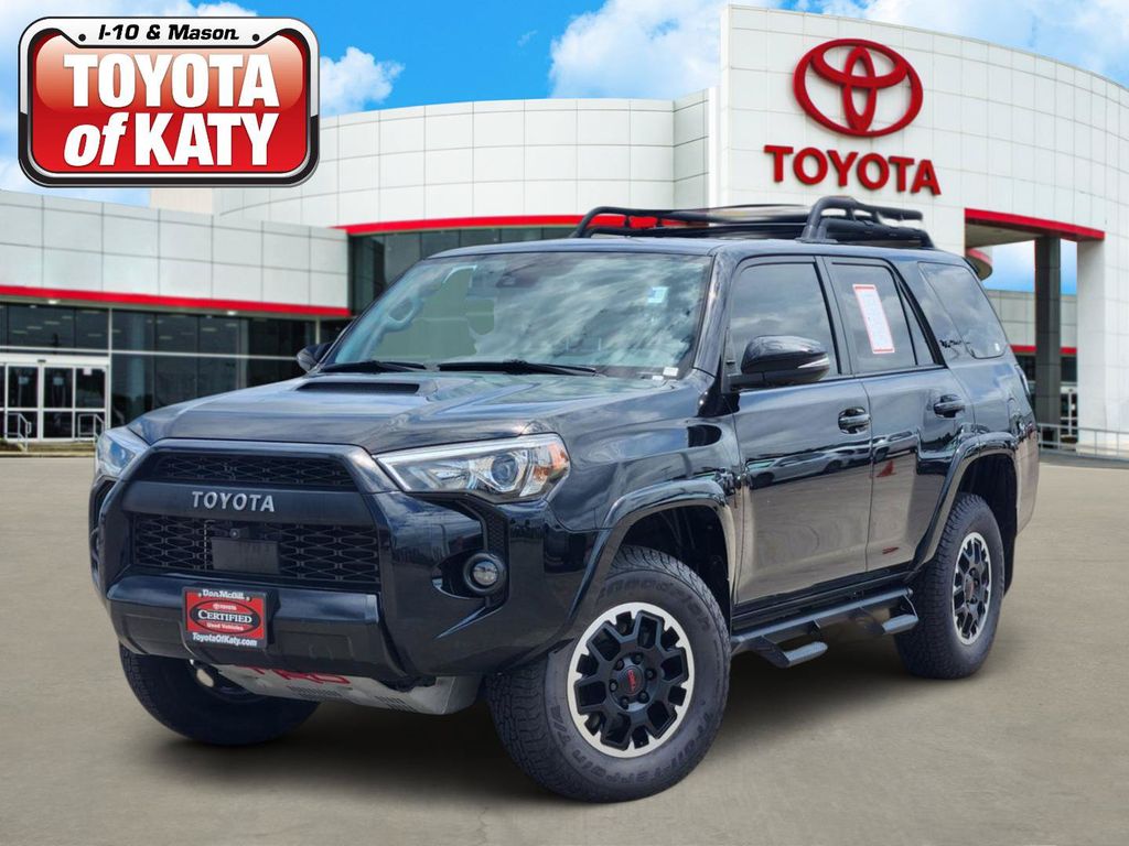 Midnight Black Metallic 2024 Toyota 4Runner SUV / Crossover Four-Wheel Drive 5-Speed Automatic
