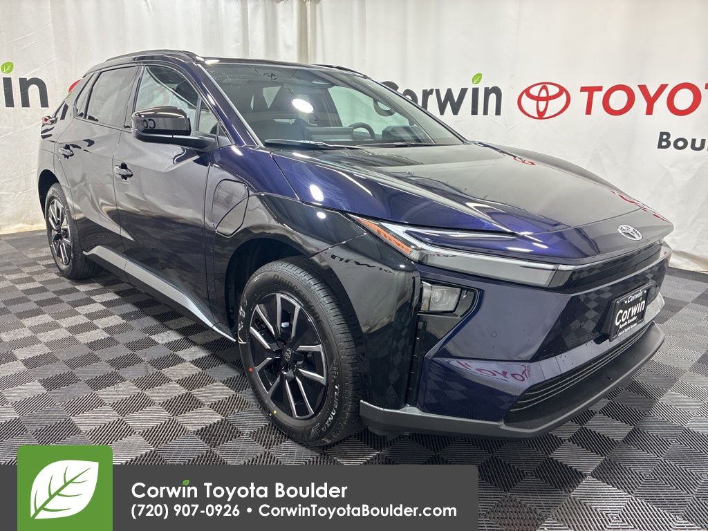 Blue 2026 Toyota bZ XLE AWD SUV / Crossover All-Wheel Drive Automatic