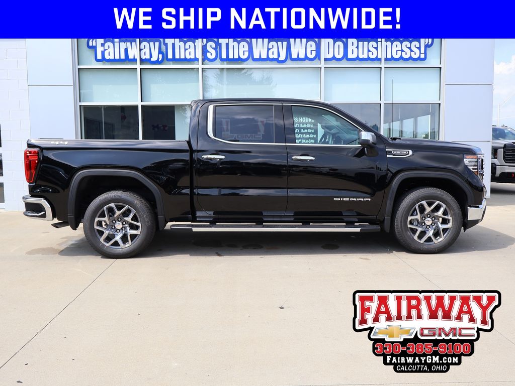 Onyx Black 2026 GMC Sierra 1500 Pickup Truck Four-Wheel Drive Automatic