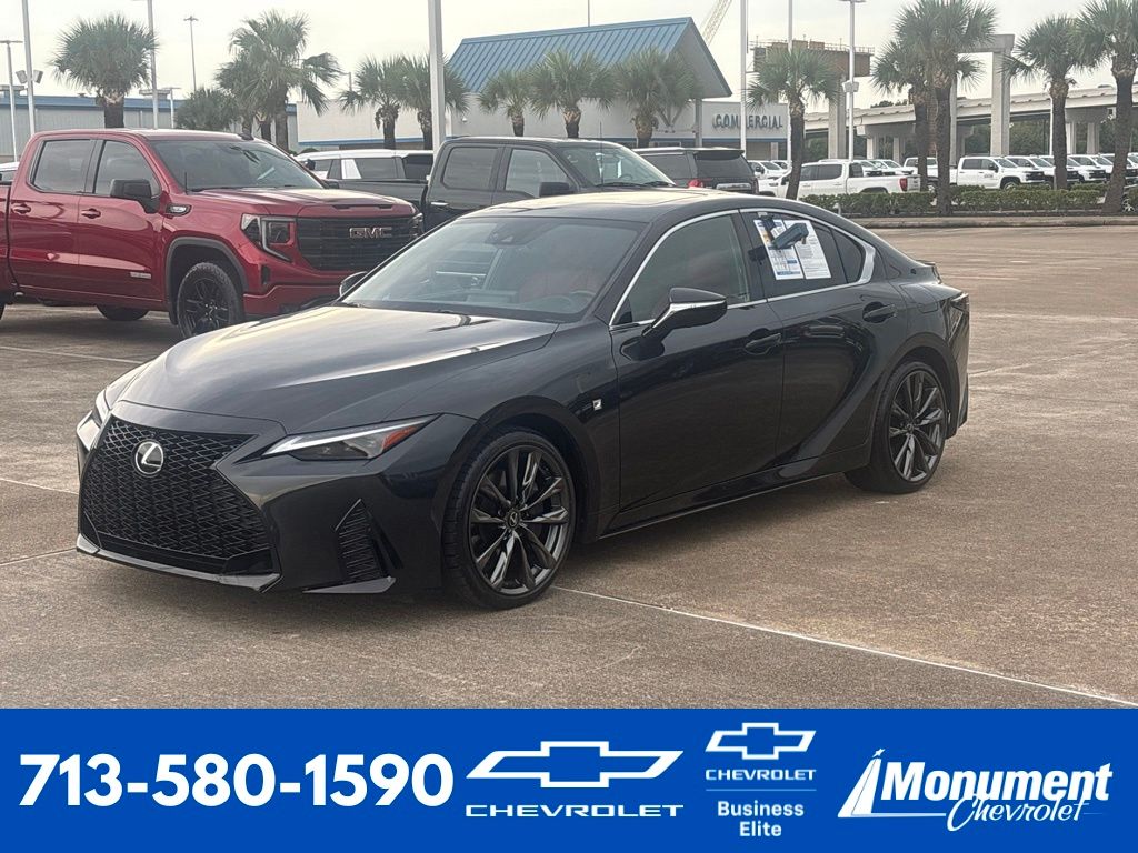 2024 Lexus IS 350 F SPORT Black at Westside Lexus