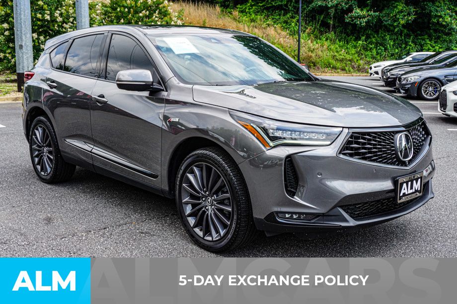 Used 2024 Gray Acura A-Spec Advance Package image 4