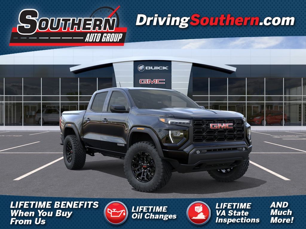 Onyx Black 2026 GMC Canyon Elevation Crew Cab RWD Pickup Truck 4X2 8-Speed Automatic
