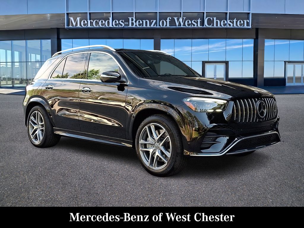 Black 2025 Mercedes-Benz GLE SUV / Crossover All-Wheel Drive 9-Speed Automatic
