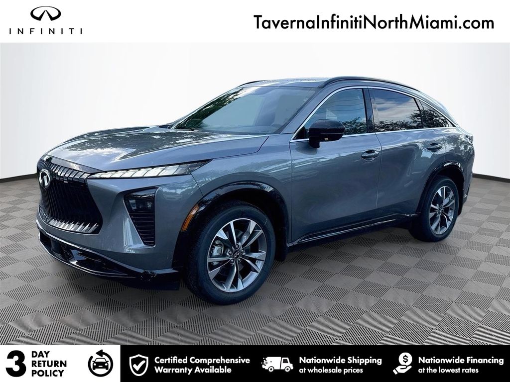 Gray (Graphite Shadow) 2027 INFINITI QX65 SUV / Crossover All-Wheel Drive 9-Speed Automatic