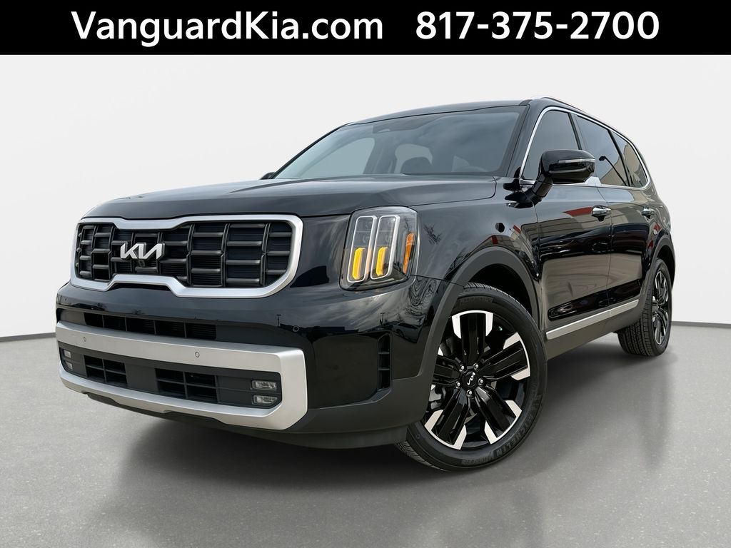 Ebony Black 2024 Kia Telluride SX-Prestige AWD SUV / Crossover All-Wheel Drive 8-Speed Automatic