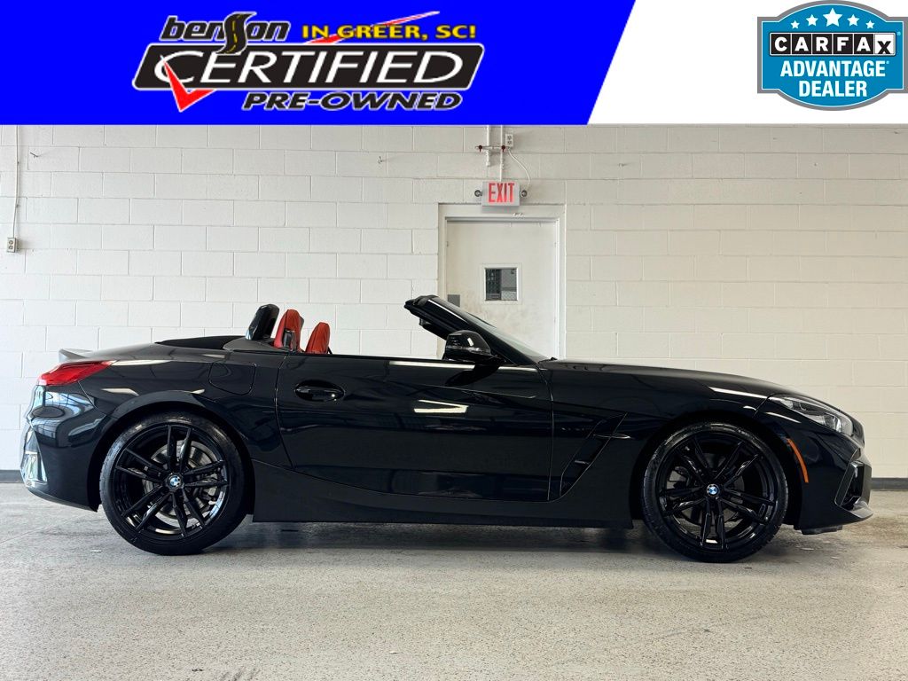 Black Sapphire Metallic 2021 BMW Z4 sDrive30i RWD Convertible Rear-Wheel Drive 8-Speed Automatic