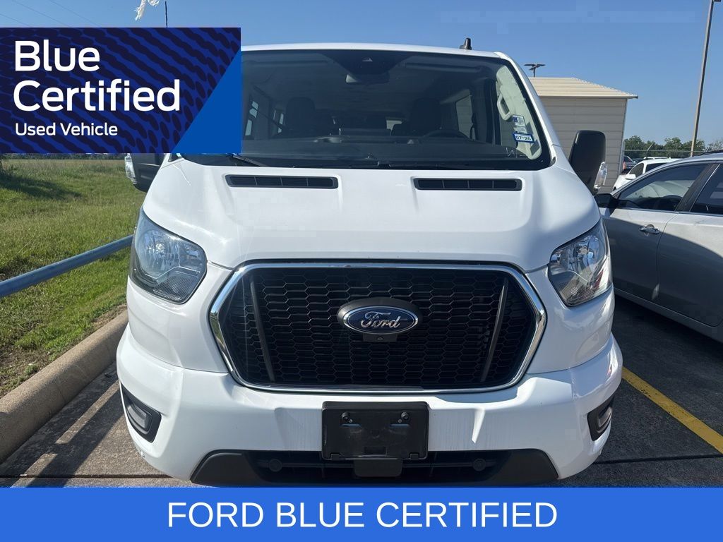 2023 Ford Transit-350 XLT White at North Houston Mitsubishi