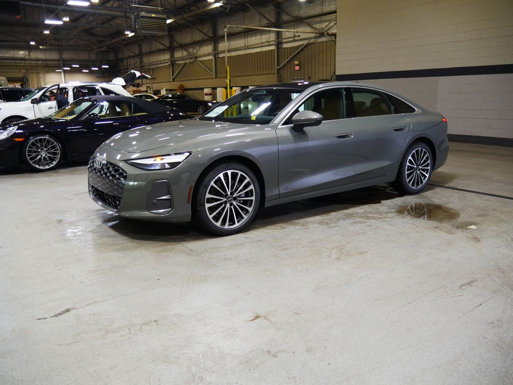 Chronos Gray Metallic 2026 Audi A6 Sedan All-Wheel Drive 7-Speed Automatic