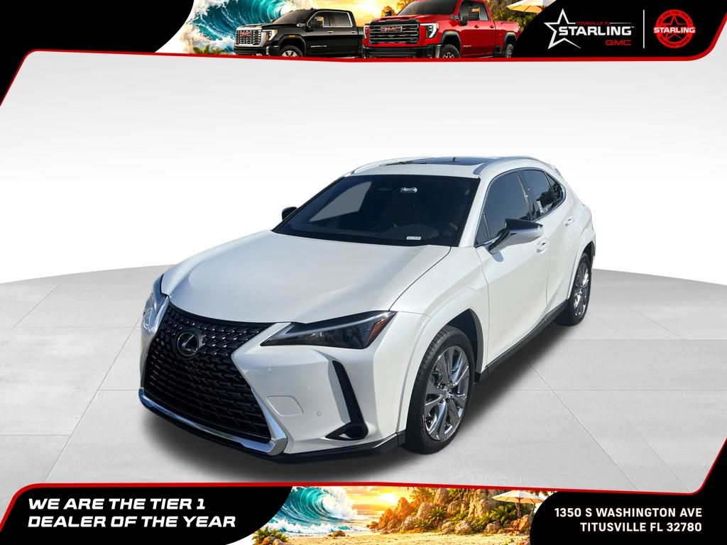 White Pearl 2025 Lexus UX Hybrid SUV / Crossover Front-Wheel Drive Continuously Variable Transmission