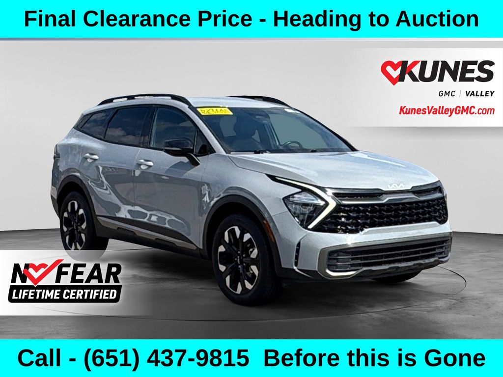 Wolf Gray 2023 Kia Sportage SUV / Crossover All-Wheel Drive Automatic