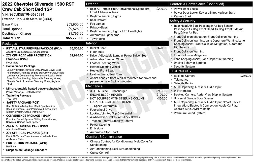 Used 2022 Gray Chevrolet RST image 10