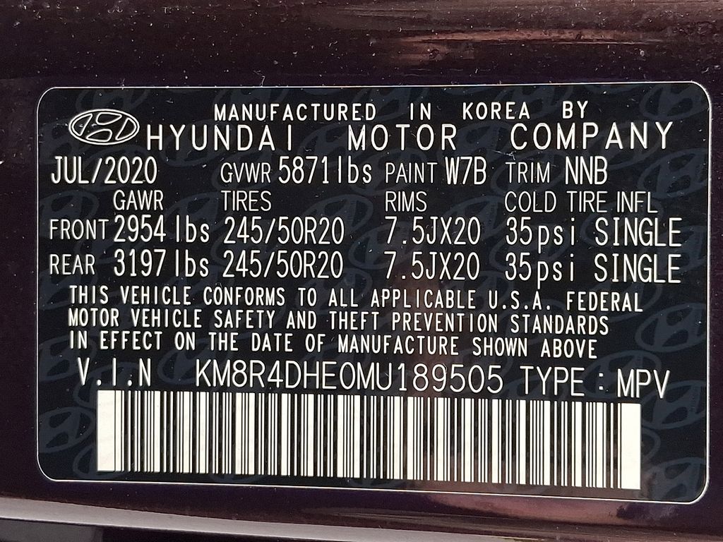 2021 Hyundai Palisade SEL Red at Bob Ruth Ford
