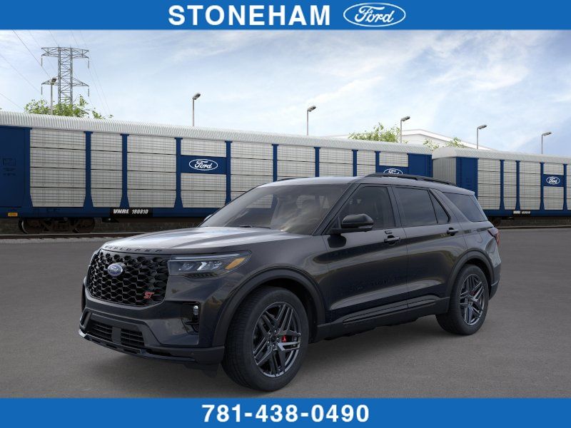 Agate Black Metallic 2026 Ford Explorer SUV / Crossover All-Wheel Drive Automatic