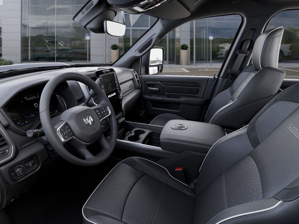 New 2026 Diamond Black Crystal Pearlcoat Ram Laramie image 22