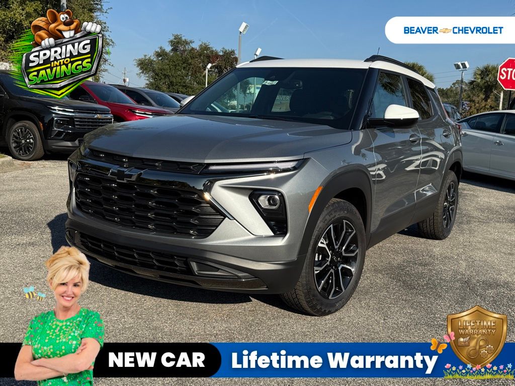 Sterling Gray Metallic 2026 Chevrolet Trailblazer ACTIV FWD SUV / Crossover Front-Wheel Drive Continuously Variable Transmission