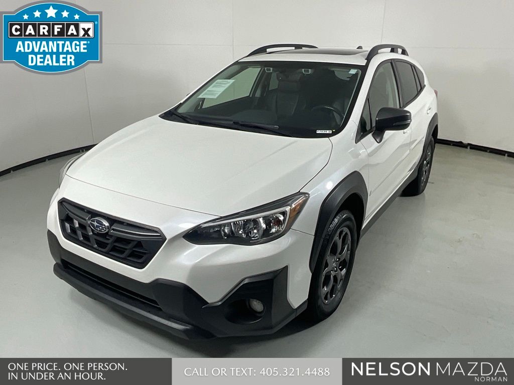 White 2021 Subaru Crosstrek SUV / Crossover All-Wheel Drive Continuously Variable Transmission