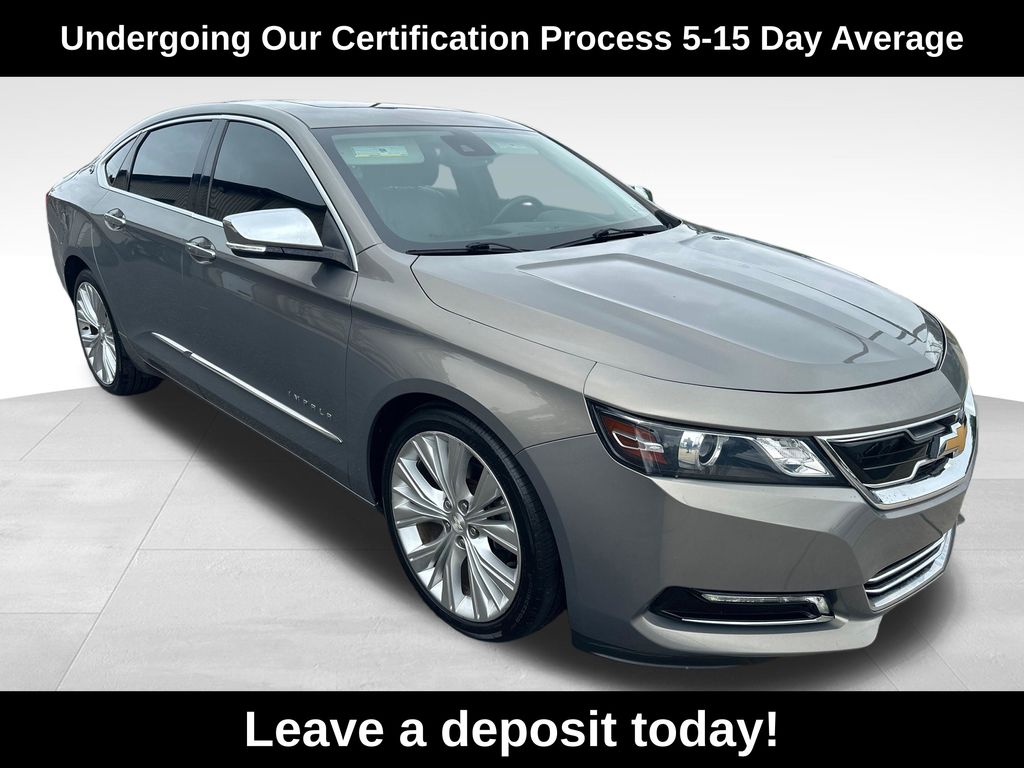 Pepperdust Metallic 2017 Chevrolet Impala Sedan Front-Wheel Drive 6-Speed Automatic Overdrive
